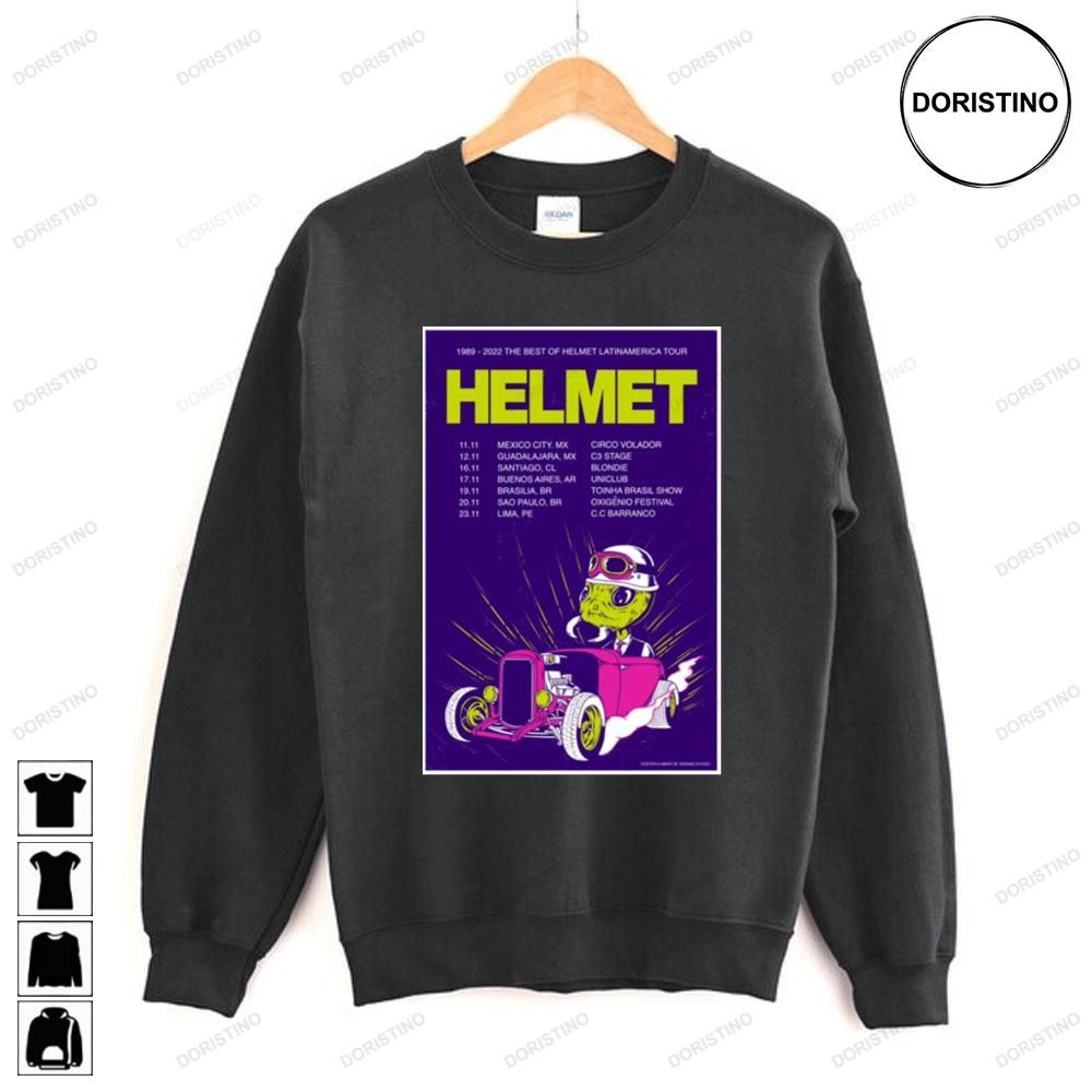 1989 2022 The Best Of Helmet Latinamerica Awesome Shirts